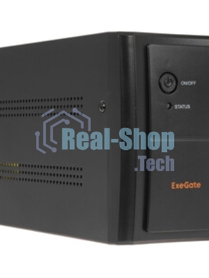 Источник бесперебойного питания ExeGate EX292608RUS SpecialPro UNB-2000.LED.AVR.4C13.RJ.USB 2000VA/1200W, LED, AVR,4*C13, RJ45/11,USB, металлический корпус, черный