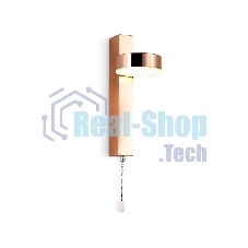 Настенный светодиодный светильник с выключателем Ambrella light FW161 GD золото LED 3000K 6W 265*95*135