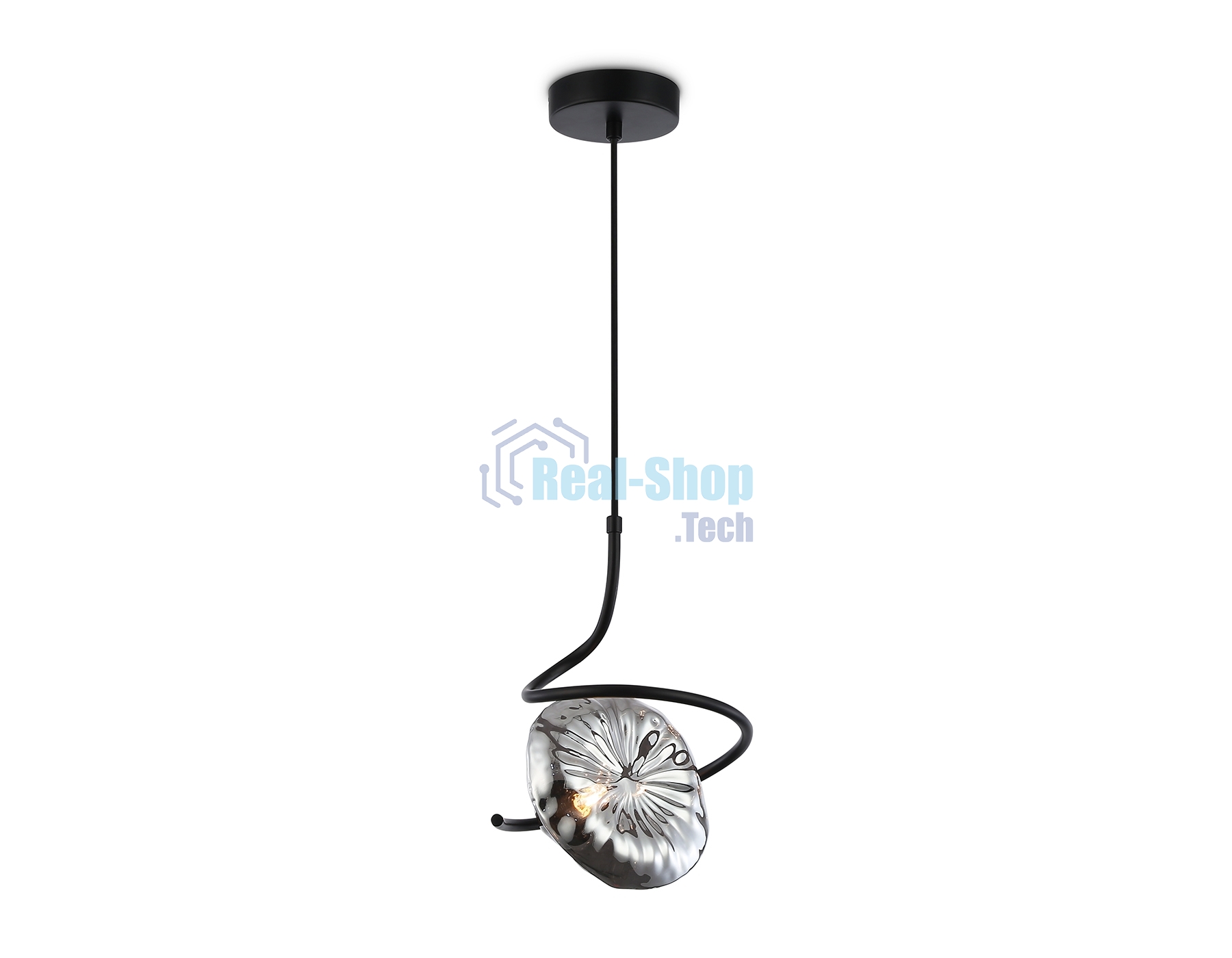Светильник Ambrella light LH15001 BK/SM черный/дымчатый G9 max 40W D190*1400