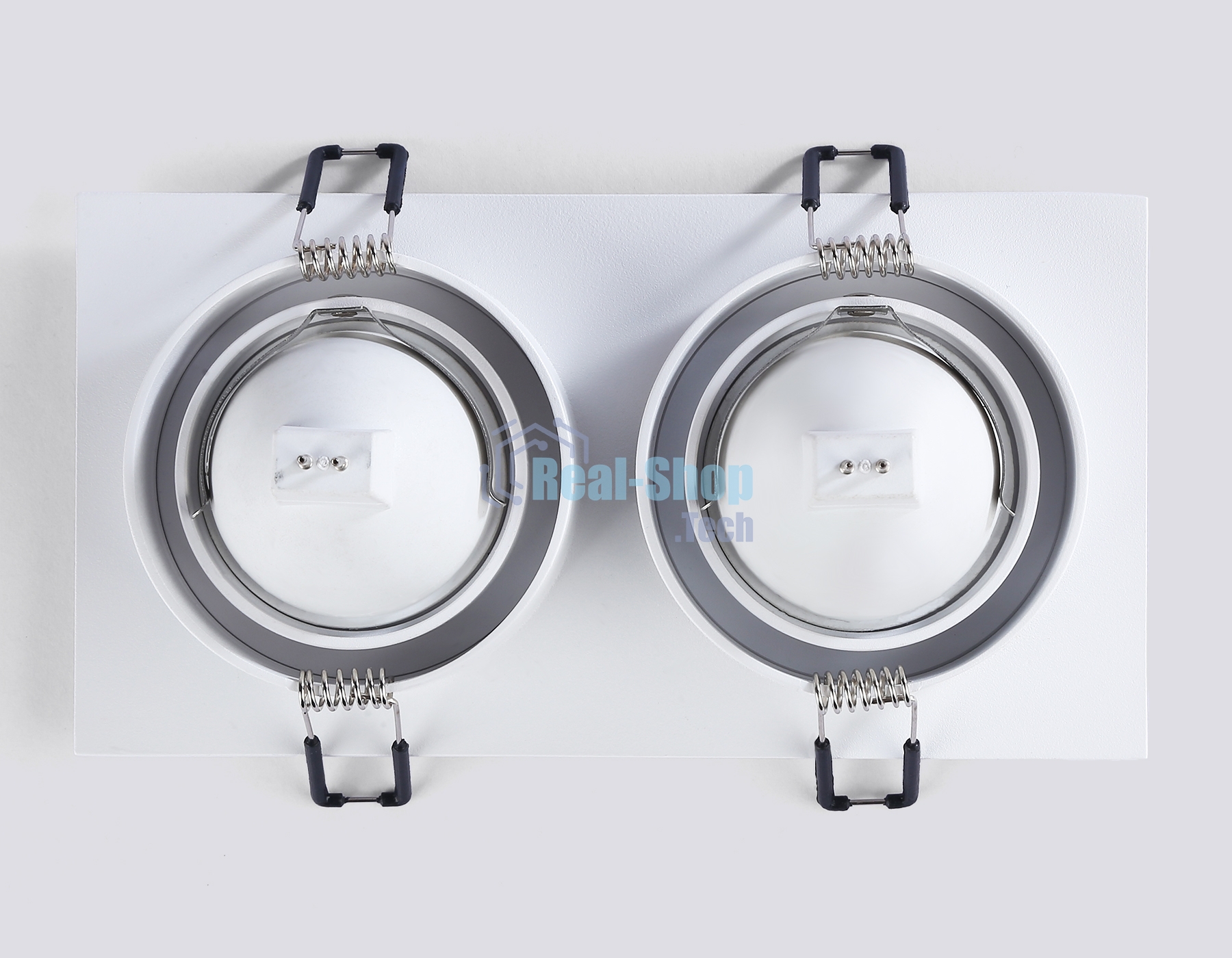 Светильник встраиваемый Ambrella light TN102731/2 WH белый GU5.3 175*92*23