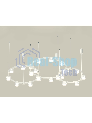 Светильник Ambrella light XR92082210/22 SWH/FR белый песок/белый матовый GX53 (A9208, C9241, C9236, C9231, N8477, N8461)