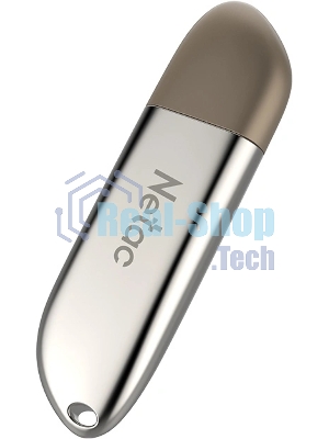 Флешка USB Netac U352 (NT03U352N-032G-32PN), 32Gb, USB 3.0, R/W 110/50, серебристый