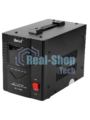 Стабилизатор Uniel RS-1/1000 однофазный, цифровой 220В, 800Вт, вх.140-260В