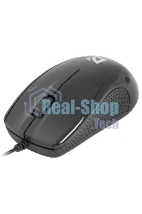 Мышь проводная Defender Optimum MB-160 черный, 1000 dpi, USB, кнопки - 3