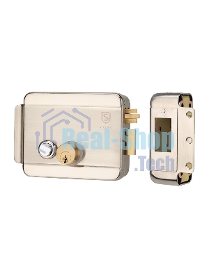 Замок электромеханический накладной универсальныйSC-20, с возможностью блокировки кнопки открывания