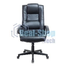 Кресло руководителя Бюрократ T-9906N/BLACK черный, кожа