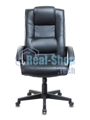 Кресло руководителя Бюрократ T-9906N/BLACK черный, кожа