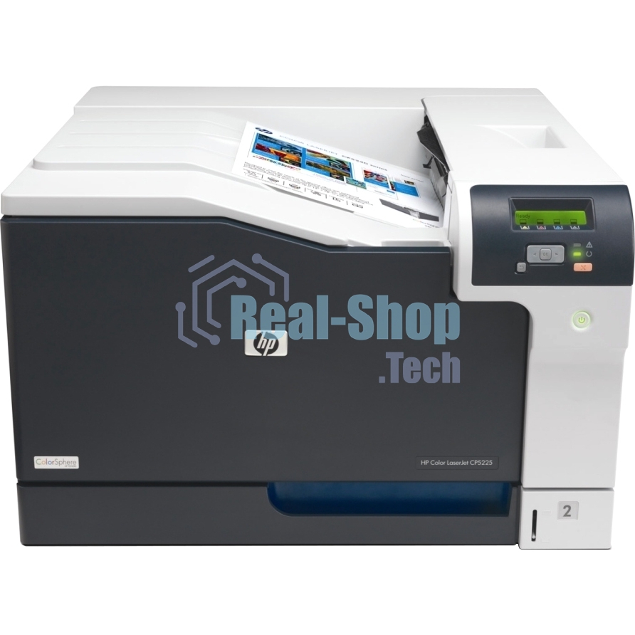 Принтер лазерный HP Color LaserJet CP5225n (CE711A), A3, цветной, печ. до 20 стр/мин., 600 x 600 dpi, USB, RJ-45