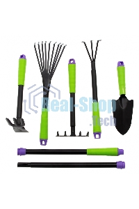 Набор садового инструмента Palisad пластиковые рукоятки, 7 предметов