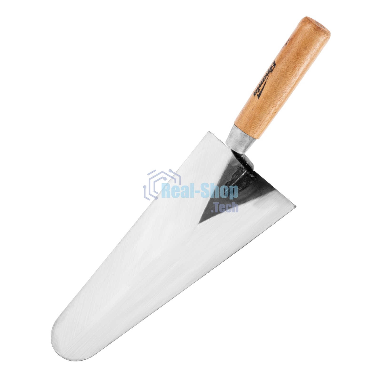 Кельма бетонщика стальная Sparta 200 мм, деревянная ручка