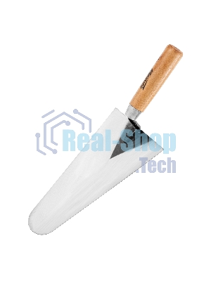 Кельма бетонщика стальная Sparta 200 мм, деревянная ручка