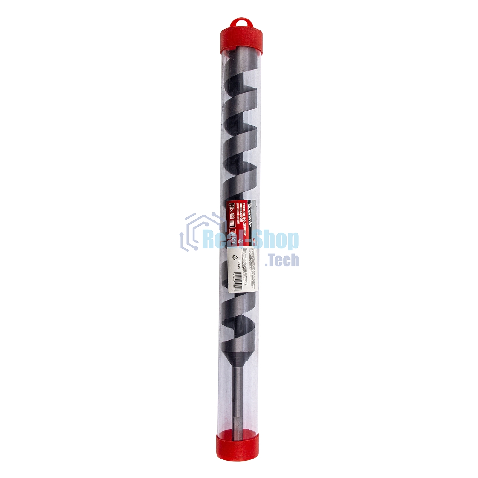 Сверло по дереву Matrix шнековое, 38 х 460 мм, 6-гранный хвостовик