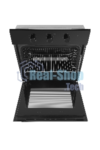 Шкаф духовой газовый с электрическим грилем Maunfeld MOGS703B2, встраиваемый