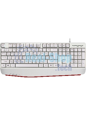 Клавиатура проводная Defender Atom HB-546, USB, белый