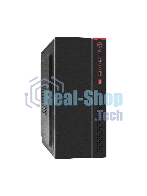 Компьютерный корпус Miditower ExeGate AA-443U-AA350 (ATX, AA350 8 см, 2хUSB+1хUSB 3.0+HD Audio, черный)