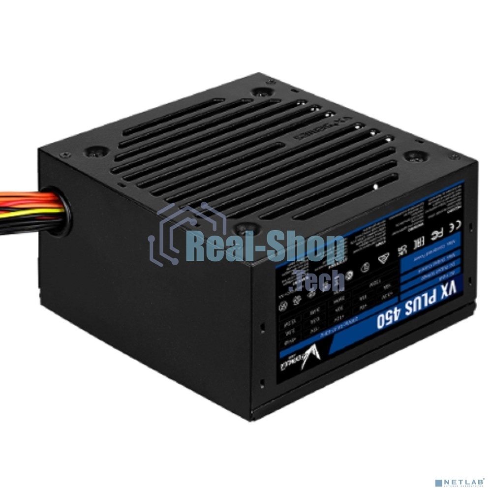 Блок питания Aerocool/Formula VX-450 PLUS, 450Вт, 120мм, черный