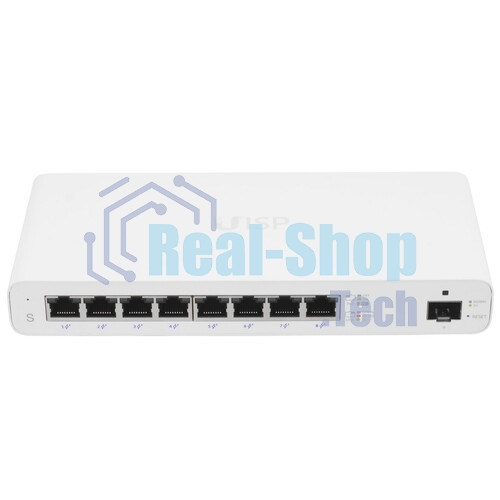 Коммутатор UISP Switch UISP-S PoE-коммутатор, 8х 1G RJ45, 1х SFP, раздача 110 Вт