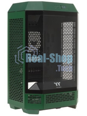 Компьютерный корпус Thermaltake The Tower 300 Racing Green зеленый без БП miniITX 8x120мм 6x140мм 2xUSB 3.0 audio bott PSU