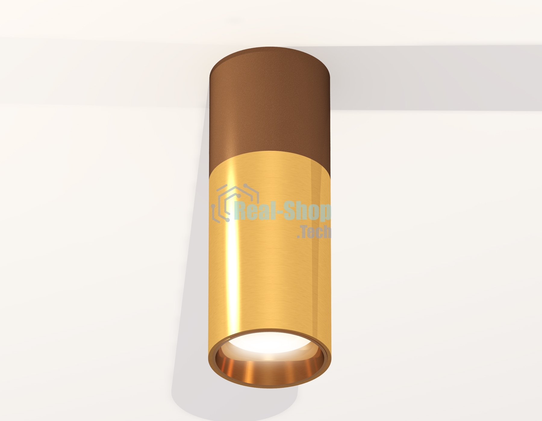 Светильник Ambrella Light XS6327060 PYG/SCF золото желтое полированное/кофе песок MR16 GU5.3 (C6304, C6327, A2010, N6113)