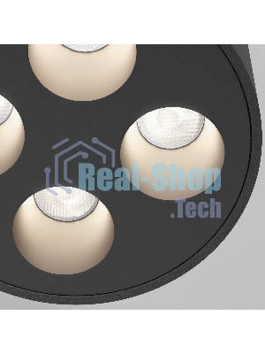 25111/LED 7W 4000K / Светильник потолочный светодиодный / черный