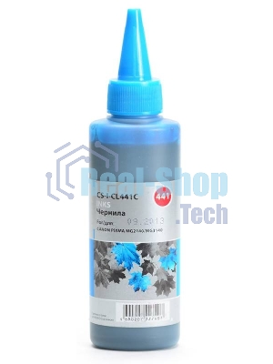 Чернила Cactus CS-I-CL441C голубой (100мл) Canon Pixma MG2140/MG3140