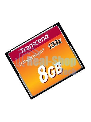 Флеш карта CF 8Gb Transcend TS8GCF133 w/o adapter