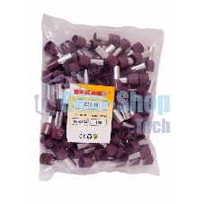 Наконечник штыревой втулочный изолированный Rexant F-16 мм 35 мм² (НШВи 35-16) красный