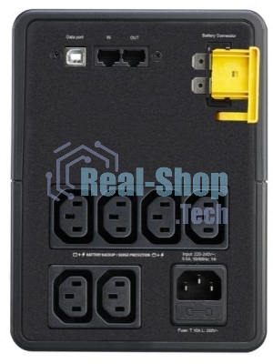 Источник бесперебойного питания APC Back-UPS BX1200MI / 1200ВА / 650Вт / 4 х CEE 7 (евророзетка)