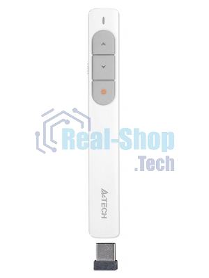 Презентер беспроводной A4Tech LP15 белый, радиоканал, USB, кнопки - 3