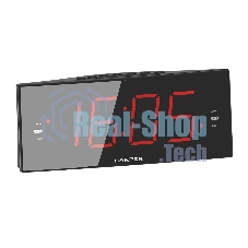 Радиобудильник Harper HCLK-2042, красная подсветка,черный