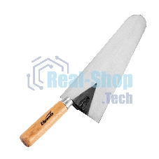 Кельма бетонщика стальная Sparta 200 мм, деревянная ручка