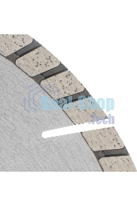 Диск алмазный Gross ф230х22,2 мм, турбо-сегментный, сухое резание