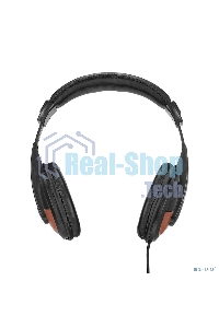 Гарнитура проводная полноразмерная с микрофоном (гарнитура) ExeGate Office HS-130S (2x3.5мм, динамик 40мм, 20-20000Гц, длина кабеля 2.2м, регулировка громкости)