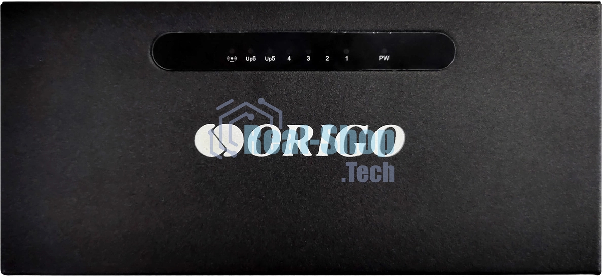 Неуправляемый PoE-коммутатор ORIGO OS1206P/60W/A1A 4x100Base-TX PoE+, 2x100Base-TX, PoE-бюджет 60 Вт, корпус металл
