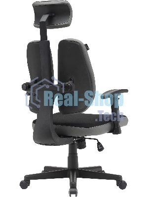 Кресло Cactus CS-CHR-MC03-BKGY черный, сетка