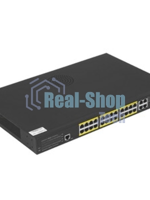 Коммутатор Cudy GS2028PS4-400W, 24×1 Гбит/с, 4×1 Гбит/с Combo (RJ-45/SFP)