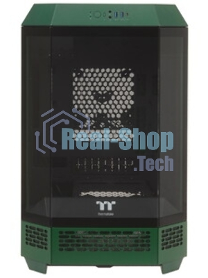 Компьютерный корпус Thermaltake The Tower 300 Racing Green зеленый без БП miniITX 8x120мм 6x140мм 2xUSB 3.0 audio bott PSU