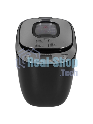 Хлебопечка Centek CT-1418 серебристый, 650 Вт, 0.9 кг, 12 программ