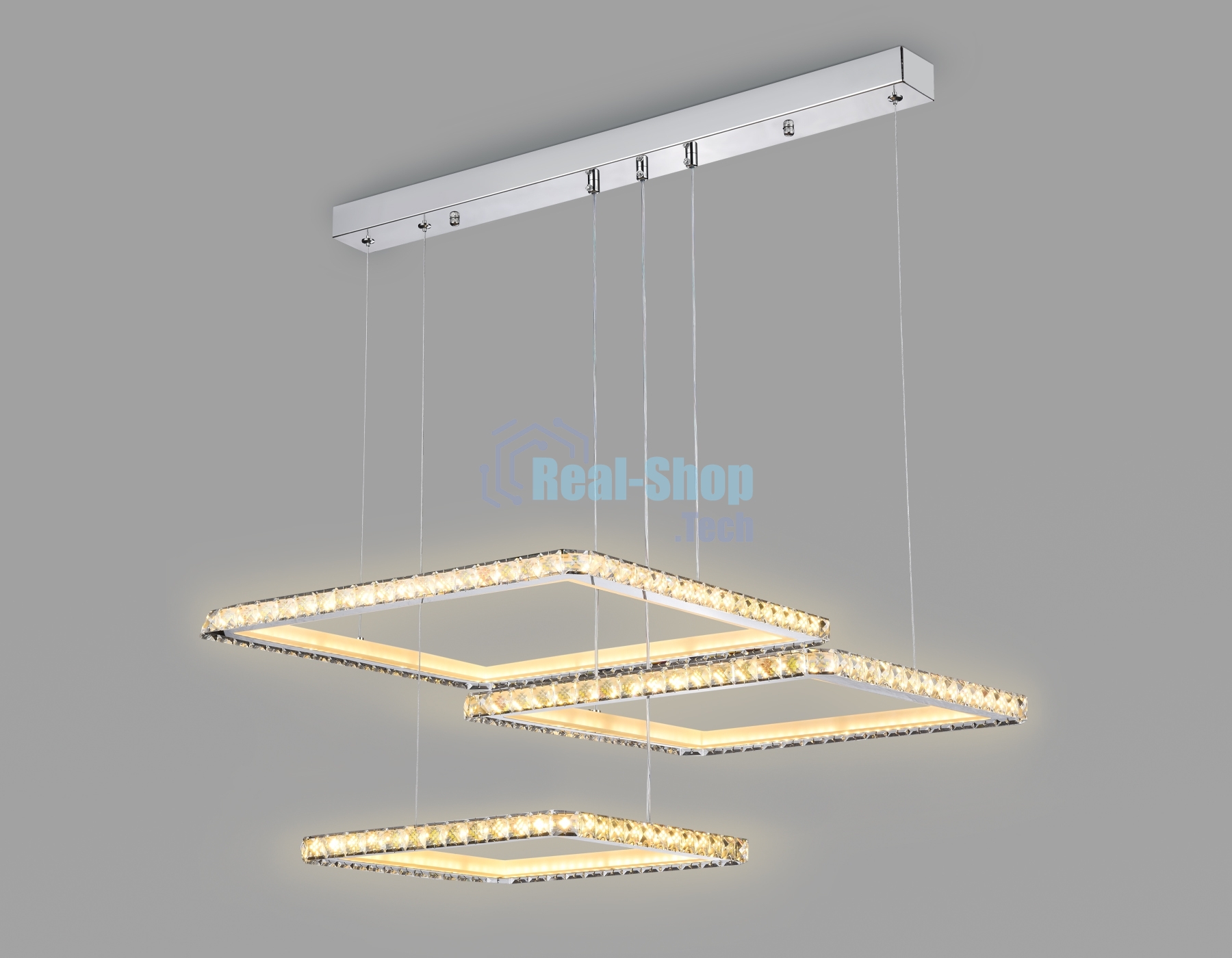 Светильник Ambrella light FA1759/3 CH хром 180W 3000K+6400K/3000K/6400K/4200K+4200K 680*460*740 (ПДУ РАДИО 2.4G)