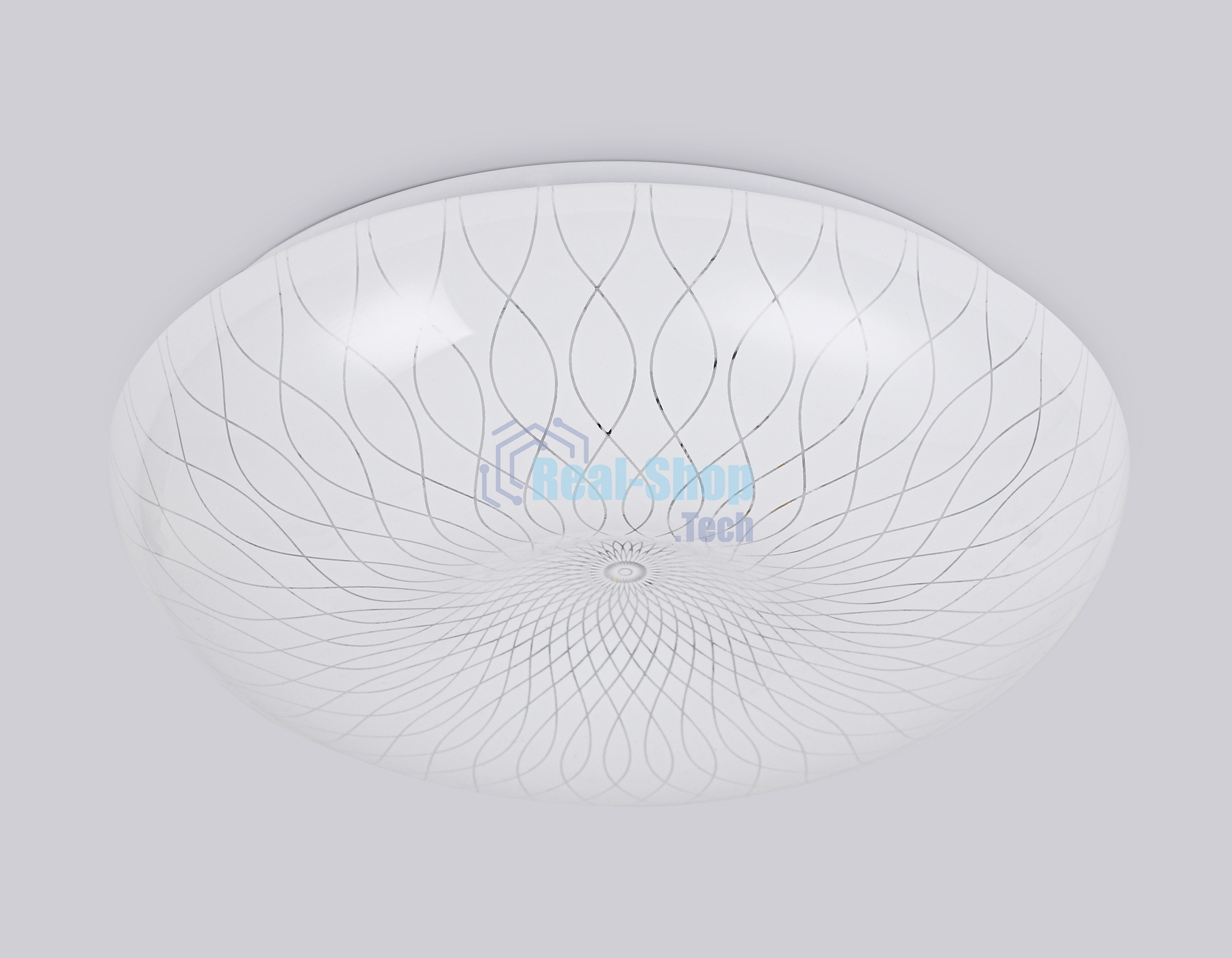 Потолочный светодиодный светильник Ambrella light FZ1084 WH белый 16W 6400K D260*85 (Без ПДУ)