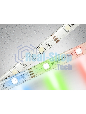 Светодиодная лента Ambrella light GS2301 5050 30Led/ 7.2W m/ 12V IP65 RGB/ 5000*10*2.87mm (4 конт.)