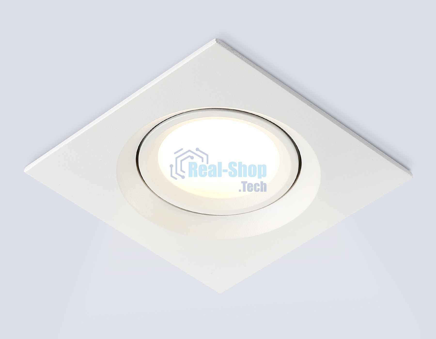 Светильник Ambrella light TN1143 WH белый IP44 GU5.3 95*95*38