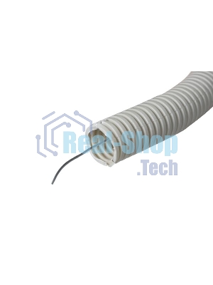 Труба гофрированная EKF tg-z-25 ПВХ Plast с зондом d 25 мм EKF PROxima бухта 50 м