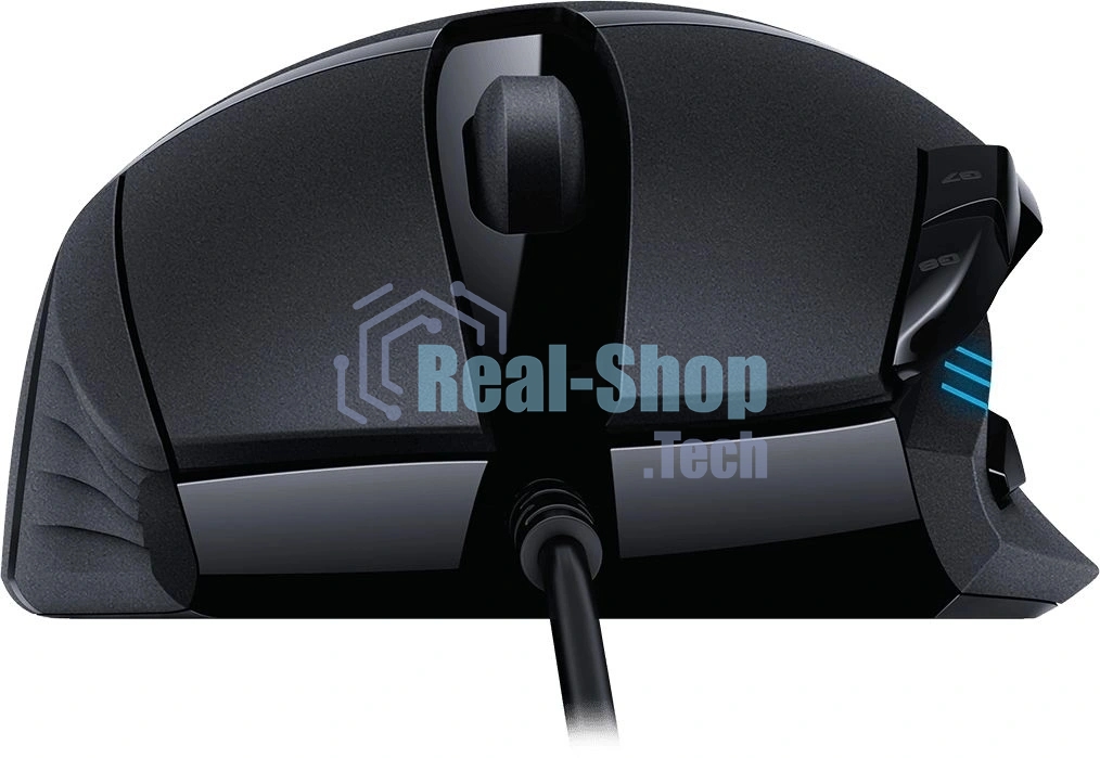 Мышь проводная Logitech G402 Hyperion Fury черный, 4000 dpi, USB, кнопки - 8
