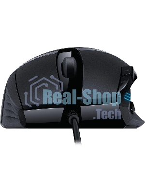 Мышь проводная Logitech G402 Hyperion Fury черный, 4000 dpi, USB, кнопки - 8