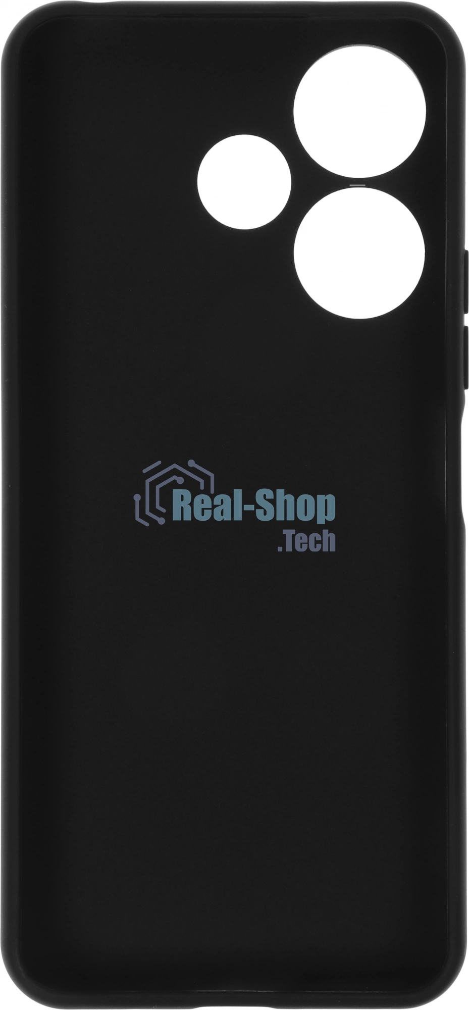 Чехол (клип-кейс) BoraSCO для Xiaomi Redmi 13 Silicone Case черный (73408)