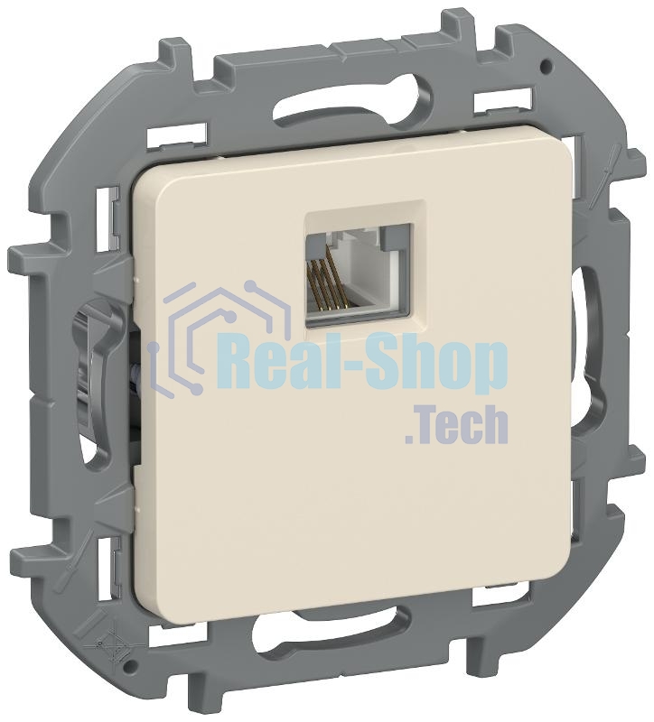 Inspiria Слоновая кость Розетка телефонная RJ11  | 6738211 | IEK