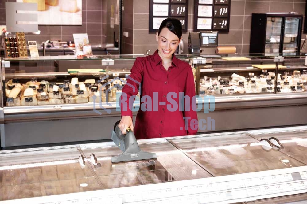 Стеклоочиститель Karcher WVP 10 шир.скреб.:280мм пит.:от аккум. серый/желтый