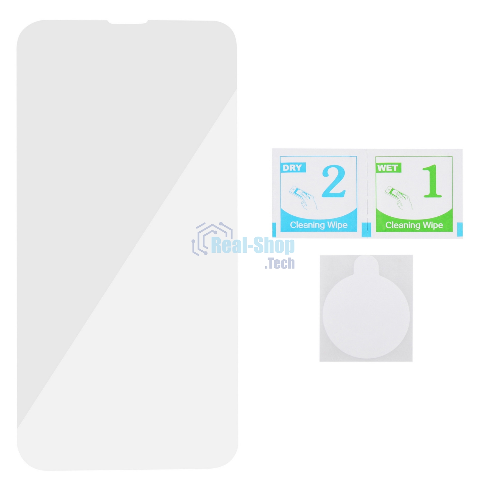 Защитное стекло для экрана Digma DGG1AP13PM для Apple iPhone 13 Pro Max прозрачная 1шт.