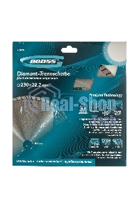 Диск алмазный Gross ф230х22,2 мм, турбо-сегментный, сухое резание